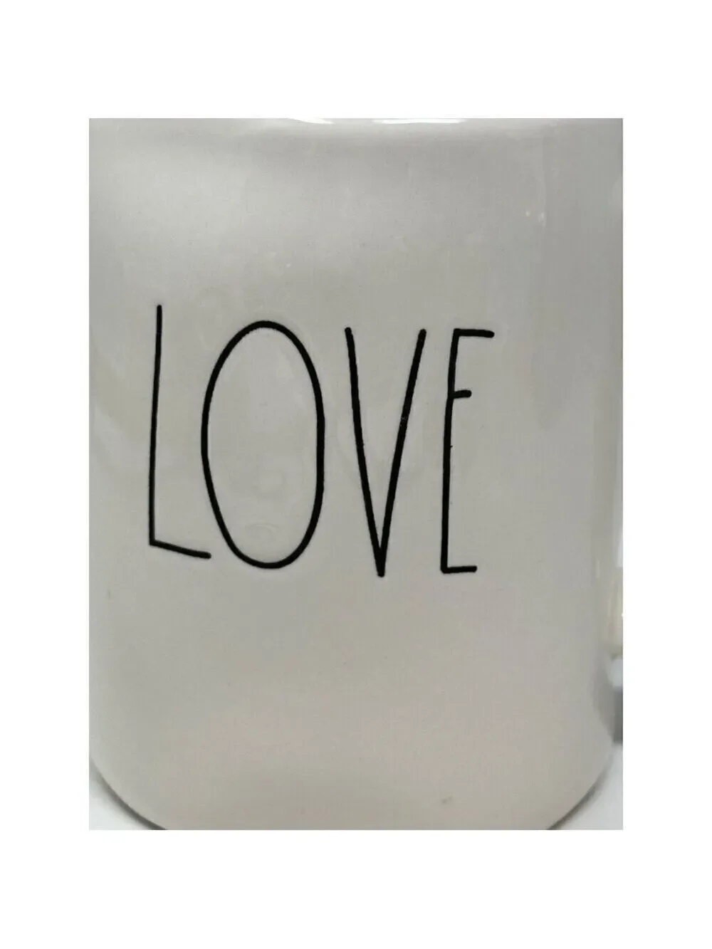 Rae Dunn LOVE Mug Cup Large Kitchen Ceramic New Valentine Gift Red White Gift